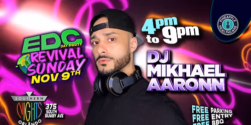 EDC Pre Party Sunday Funday