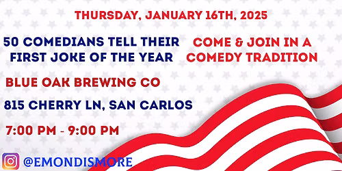 50 First Jokes About America at Punch Line Philadelphia