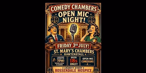 COMEDY CHAMBERS OPEN MIC NIGHT