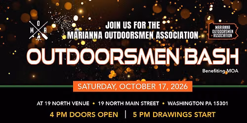 2026 Fall Outdoorsmen Bash