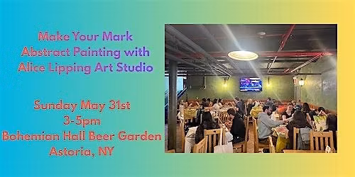 Make Your Mark!  Paint Outside the Box: An Abstract Paint Experience