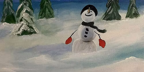 Let It Snow - Paint and Sip
