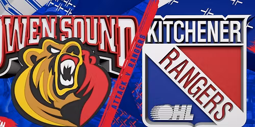 Owen Sound Attack at Kitchener Rangers at Kitchener Memorial Auditorium Complex