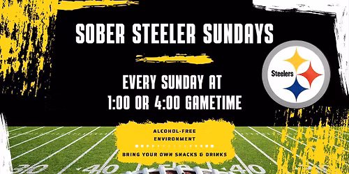 Sober Steeler Sundays