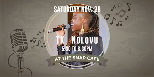 \ud83c\udfb6 Saturday Afternoons Live Music - TK Ndlovu