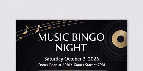 Music Bingo Night