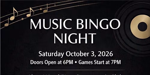 Music Bingo Night