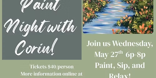 Paint Night with Corin!