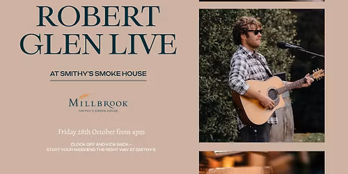 Robert Glen Live at Smithy\u2019s Smoke House