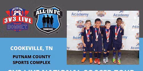 3v3 Live - Cookeville, TN "Under the Lights" & Keeper Clash