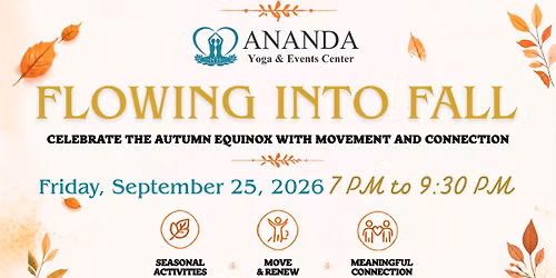 Flowing Into Fall: An Autumn Equinox Celebration