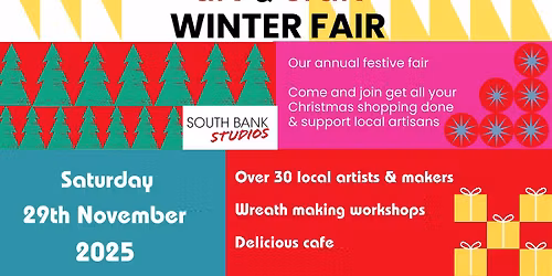 South Bank Studios Artists & Makers Winter Fair 2025