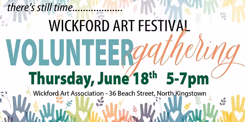 Wickford Art Festival Volunteer Gathering