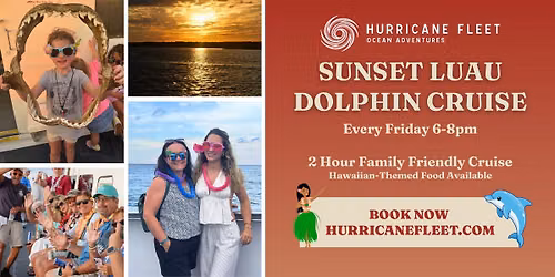 Sunset Luau Dolphin Cruise