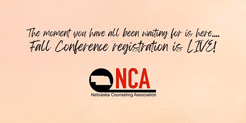 2026 Nebraska Counseling Association Fall Conference