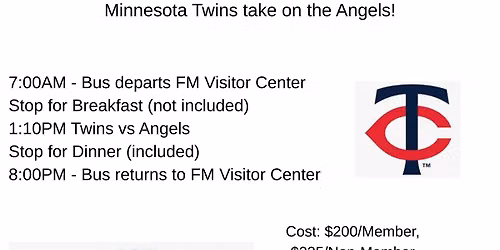 Bus Tour - Minnesota Twins Game
