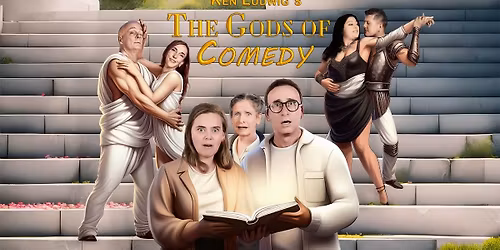 Ken Ludwig's The Gods of Comedy at PowPAC
