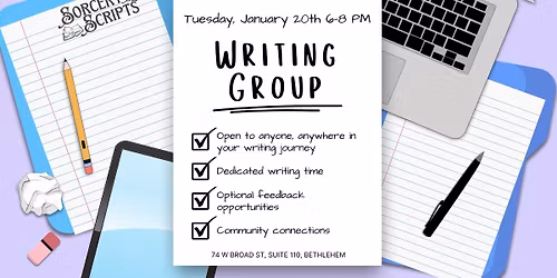 Creative Writing Group at Sorcery & Scripts