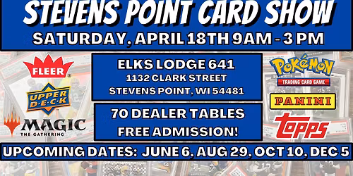 Stevens Point Card Show