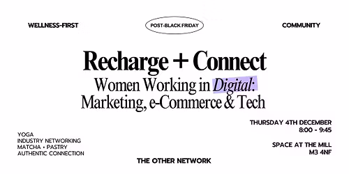 Post-Black Friday Recharge & Connect: Yoga + Networking