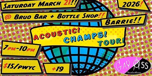 Fast Eddie, Old Mountain Low, Kevin Murphy + Sydney Riley - Barrie