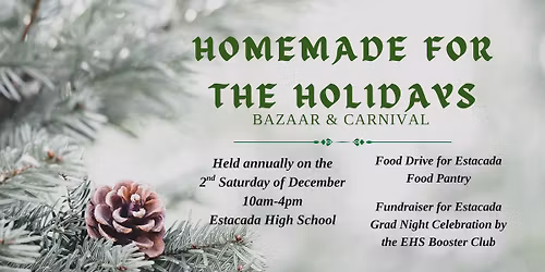 Estacada's Homemade for the Holidays Bazaar 