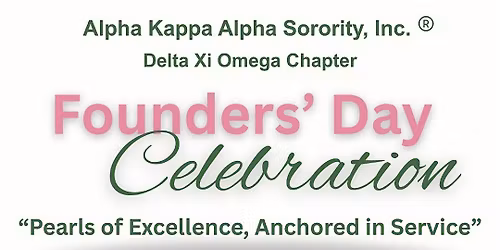 Alpha Kappa Alpha Delta Xi Omega Chapter Founders Day Event