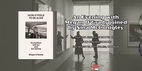 An Evening with Megan O'Grady Joined by Nina McConigley