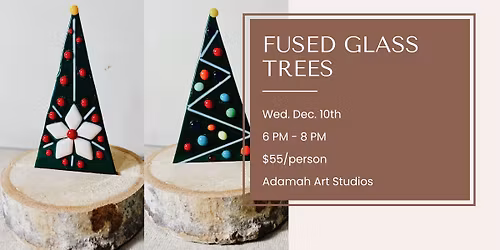 Fused Glass Trees
