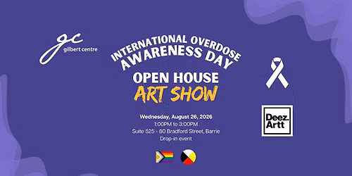 International Overdose Awareness Day: Open House & Art Show
