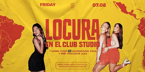 LOCURA en el Club Studio 07.08
