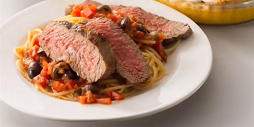 Hail Caesar! Cooking Class: Demi Tender Steak, Caesar & Meringue