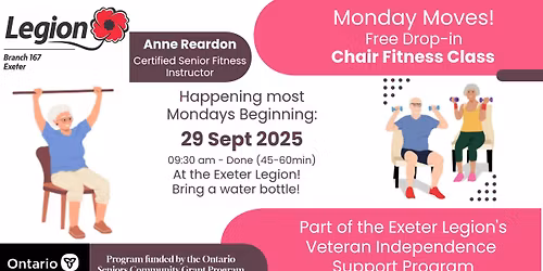 VISP Monday Moves Fitness Classes