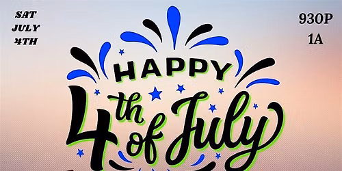DECADES ON THE DANCE FLOOR - 4TH OF JULY PARTY