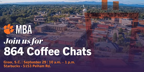 Clemson MBA Coffee Chats | Greer