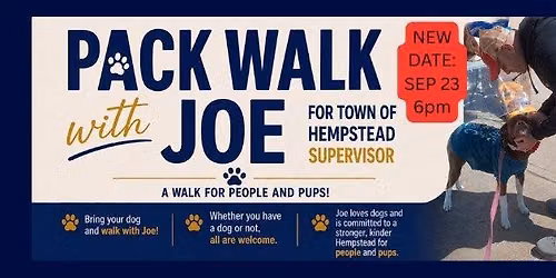 Pack Walk with Joe Scianablo
