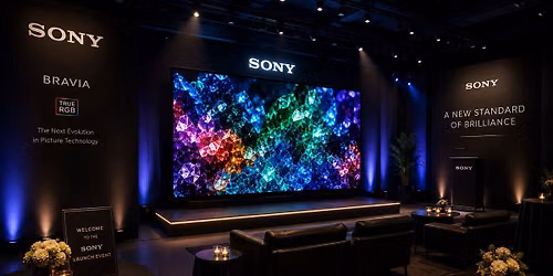 Sony Launch Party: A True RGB Event