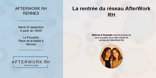 AfterWork RH Rennes 22 septembre 2026