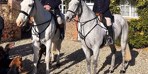 Draghound Meet - Hendred House