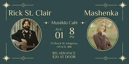 Rick St. Clair and Mashenka at Musiikki Cafe