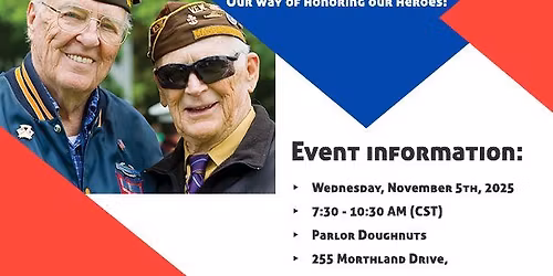 A Dozen Thanks - A Veterans Day Treat