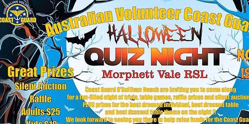 Halloween Quiz Night - Australian Volunteer Coast Guard