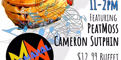 Waffle Buffet with Live Music feat PeatMoss & Cameron Sutphin