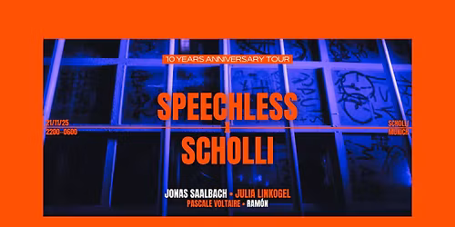 SPEECHLESS x Scholli w\/ Jonas Saalbach & Julia Linkogel