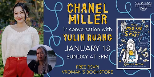 Chanel Miller, with Yulin Kuang, discusses & signs The Moon Without Stars