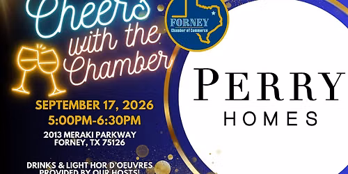 Cheers with the Chamber September 2026