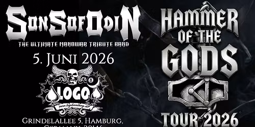 SONS OF ODIN - The Ultimate ManOwaR Tribute Band | LOGO Hamburg