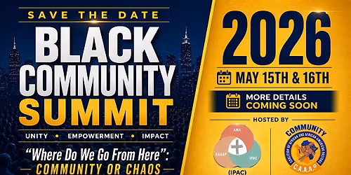The Black Community Summit 2026
