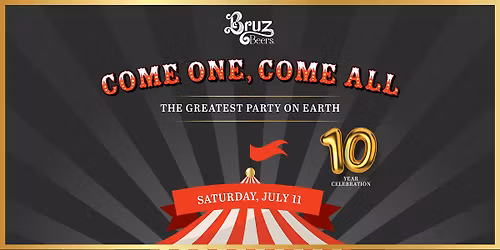 10 Year Anniversary Party at Bruz Beers (Midtown)