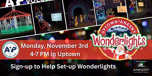 AYP Volunteering for Wonderlights 2025